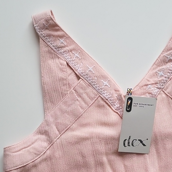 NWT DEX Girls Romper, Size Small - Picture 2 of 3